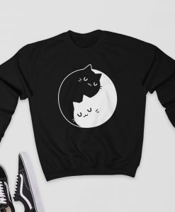 Yin Yang Cats - Sweatshirt