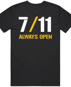 Always Open 7 11 Ben Roethlisberger and Chase Claypool Football Fan V3 T Shirt