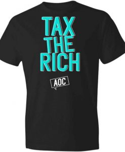 Aoc Tax The Rich TShirts, Unisex
