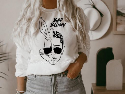 Bad bunny crew neck sweatshirt