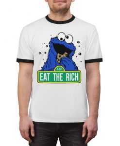 Eat the Rich Retro Ringer T-shirt