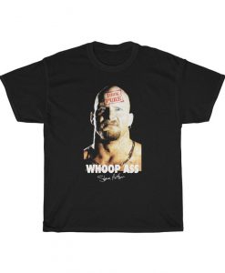 Gildan Stone Cold Steve Austin Whoop Ass WWF Smack Down Legends Unisex Tee New T-Shirt