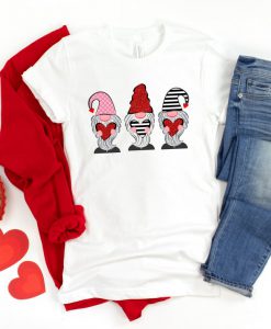 Gnomes Valentines, Gnomes Valentines Shirts, Gnomes Valentine's Day, Valentines Day Shirt, Valentines Day Tshirt, Cute Valentine Shirts