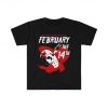 Horror Valentine February The 14th Movie Fan T-Shirt - Movie Buff Gear Unisex Mens Womens