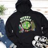 Merry Rickmas Pullover Hoodie, Christmas Rick And Morty Hoodie Funny Gift For Men Women