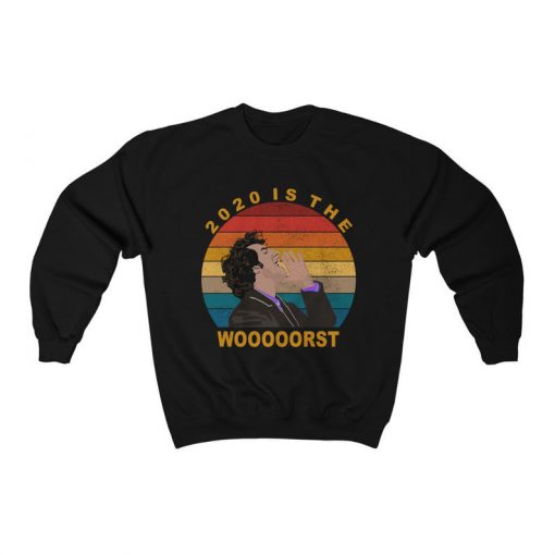 2020 Is The Worst Jean Ralphio Parks and Rec Very Bad Rating Review Year Sucks - Jean Ralphio Vintage Sweatshirt