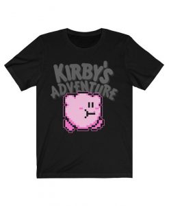 Kirbys Adventure #2 retro nintendo videogame tshirt