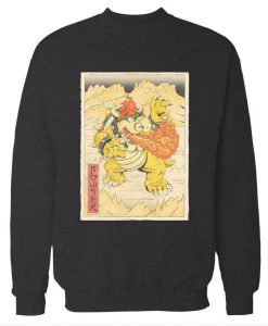 Bowser from Super Mario Brothers sweatshirt