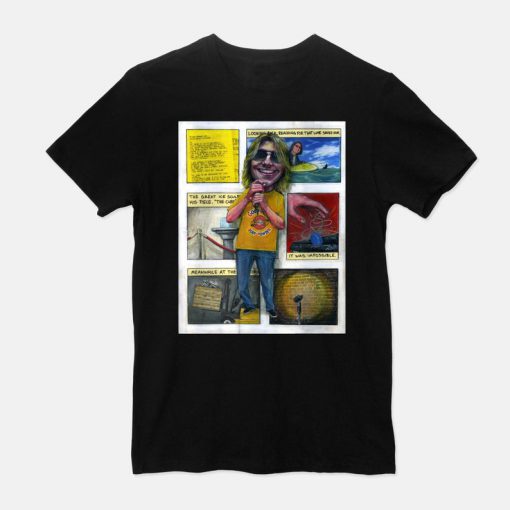 Gold Bond Tour ~ Mitch Hedberg ~ Graphic T-shirt