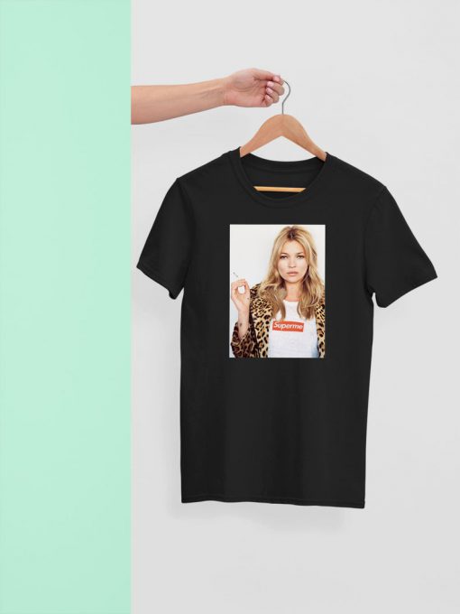 Kate Moss Black Gift Birthday T Shirt