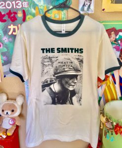 The Smiths Shirt Meat is Murder Morissey Ringer Tshirt