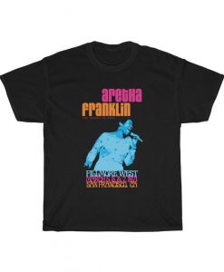 Aretha Franklin 1971 Concert T-Shirt