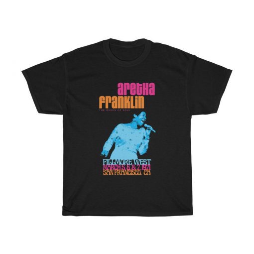 Aretha Franklin 1971 Concert T-Shirt
