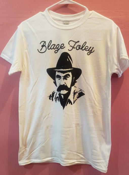 Blaze Foley White T-shirt