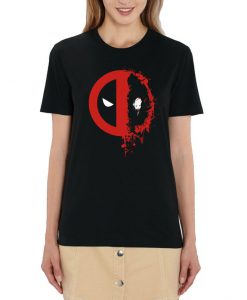 Deadpool Splat Logo Ladies T-Shirt