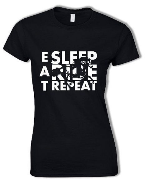 Eat Sleep Ride Repeat TShirt