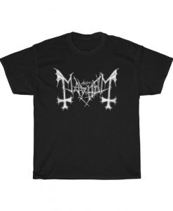 Mayhem Logo T-Shirt, Black Metal Band T-Shirt, Unisex T-Shirt