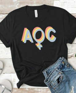 AOC Feminist Shirt, Democratic Socialism Tee, Alexandria Ocasio-Cortez Feminism T-Shirt