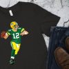 Aaron Rodgers Vintage Beer Label Style T-Shirt