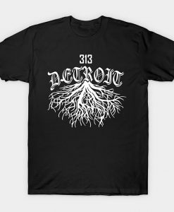Detroit roots t-shirt for men and women, American born grown raised local unisex shirt