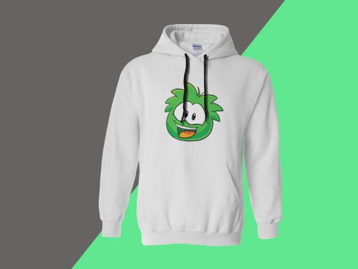 Green VIP Puffle Pullover Hoodie
