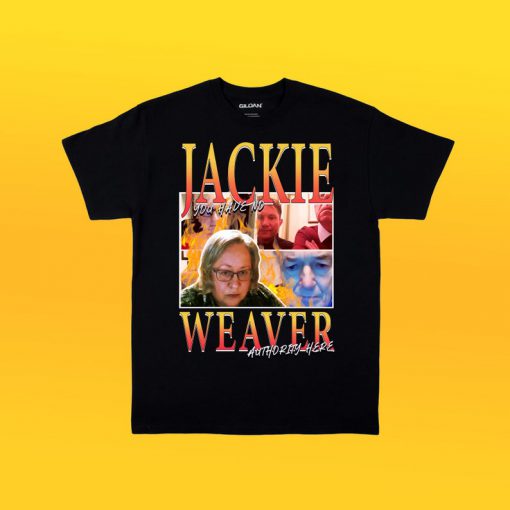 Jackie Weaver meme homage tshirt funny streetwear skate funny goth punk