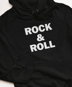 Adults Rock and Roll Hoodie
