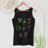Dainty wildflower women flowy tank, botanical tank, vintage wildflower tank top