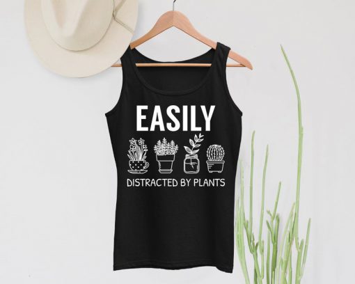 Garden Tank Top, Easily Distacted By Plants Tank Top