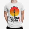 Karate Kid T-Shirt Mens Miyagi Dojo Tee Cobra Kai MMA Training Movie Retro Gift