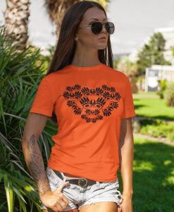 Orange Hand T-Shirt, Every Child Matters Orange T-Shirt, Indigenous Shirt, Native American Shirt, Orange Shirt Day