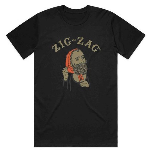 Zig-Zag Gold Boris T-Shirt