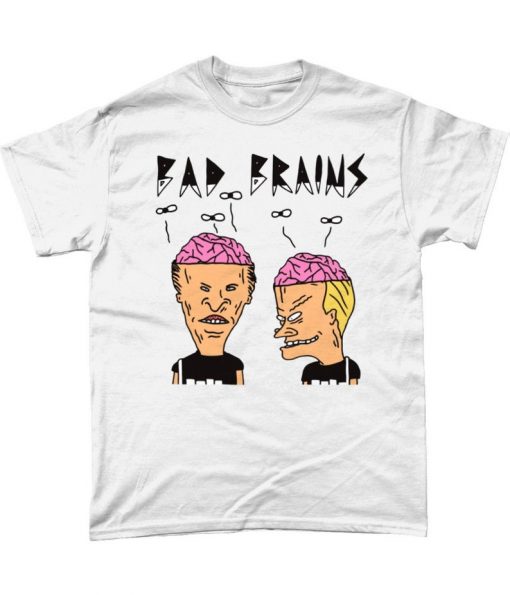 Beavis and butthead bad brains punk shirt