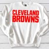 Cleveland Browns print NFL Mascot Football Unisex sweatshirt