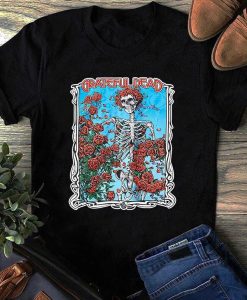 Grateful Dead Bertha Wheel and Roses T-Shirt