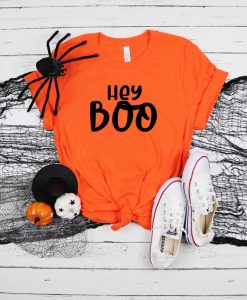 Halloween Shirt, Hey Boo Shirt, Ghost Shirt