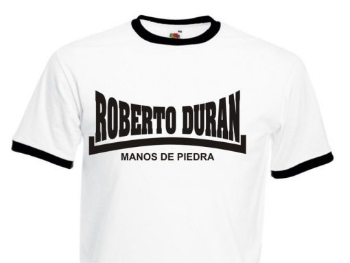 Roberto Duran Manos De Piedra Ringer T-Shirt - Boxing Legend