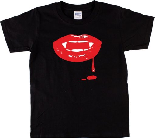 Vampire Lips Pop Art T-Shirt