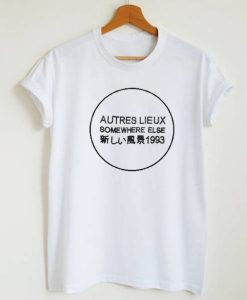 Autres Lieux Somewhere Else t shirt