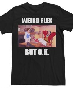 Beauty And The Beast Gaston Weird Flex Meme t shirt