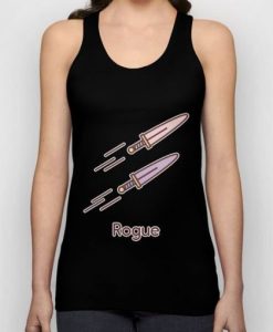Cute Dungeons And Dragons Rogue tank top