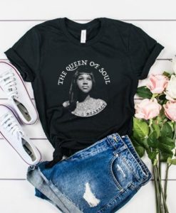 Aretha Franklin Queen of Soul l t shirt