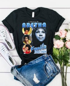 Aretha Franklin t shirt