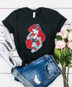 Ariel Daddy’s Lil Mermaid Tattoo t shirt