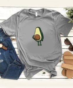 Avocado Print Cuffed Tee t shirt