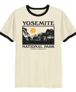 Yosemite National Park t shirt