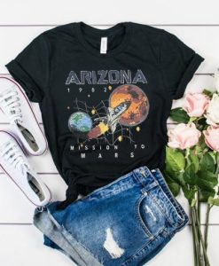 arizona 1982 mission to mars t shirt