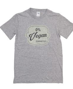 0% Vegan t shirt