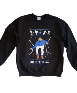 1-800 Hotline Bling Ugly Christmas Drake sweatshirt