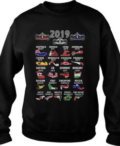 2019 Racing Calendar shirt